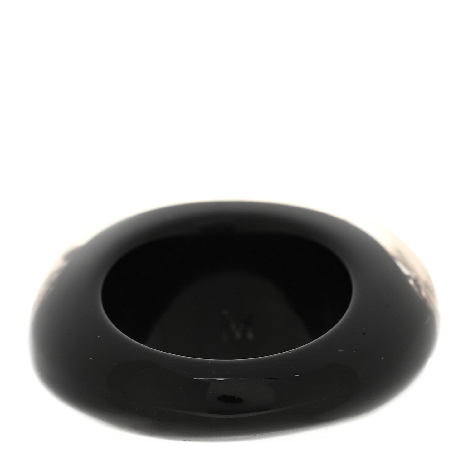 Louis Vuitton Resin Swarovski Crystal Inclusion Ring M 53 6.5 Black 3 of 4