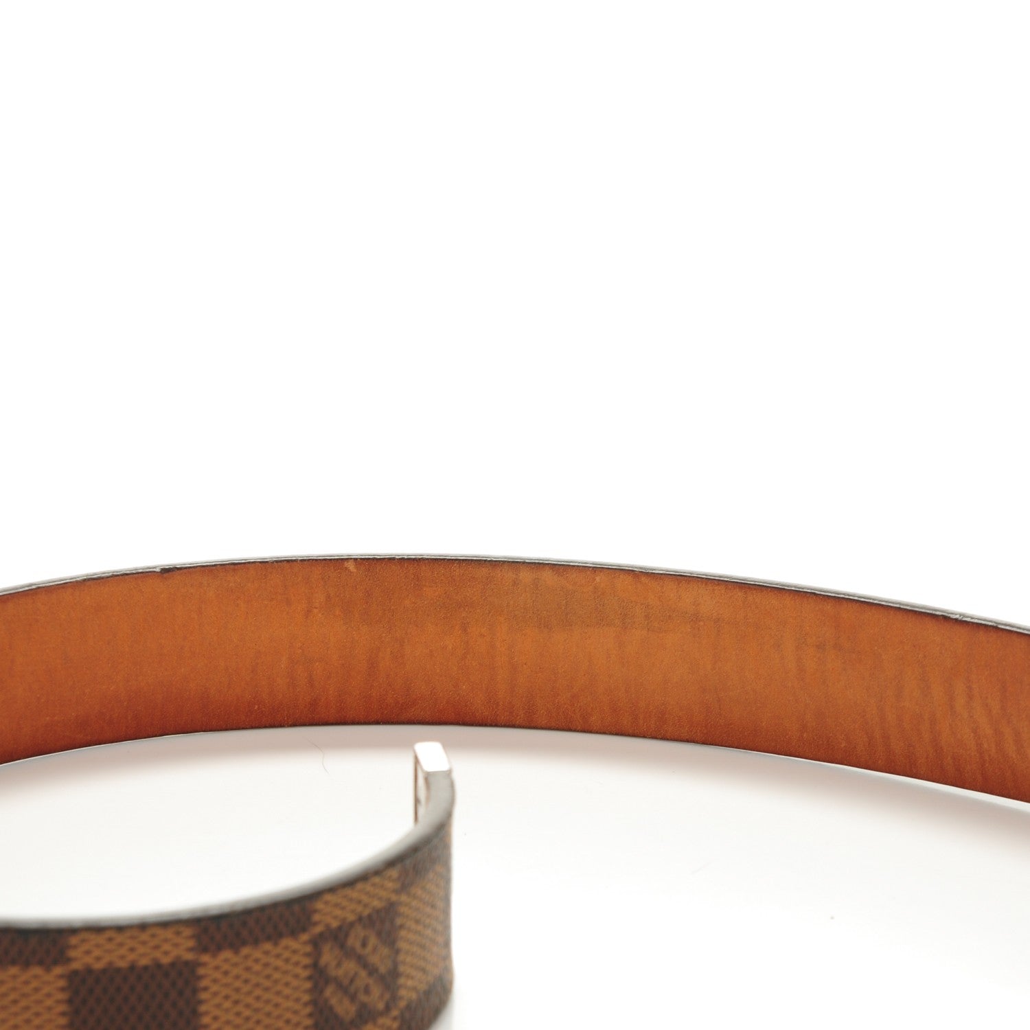 Louis Vuitton Damier Ebene LV Paris Buckle Belt 90 36 5 of 7