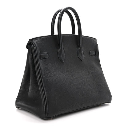 Hermes Togo Birkin 25 Black 3 of 12