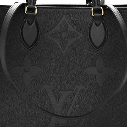 Louis Vuitton Empreinte Monogram Giant Onthego GM Black 7 of 9