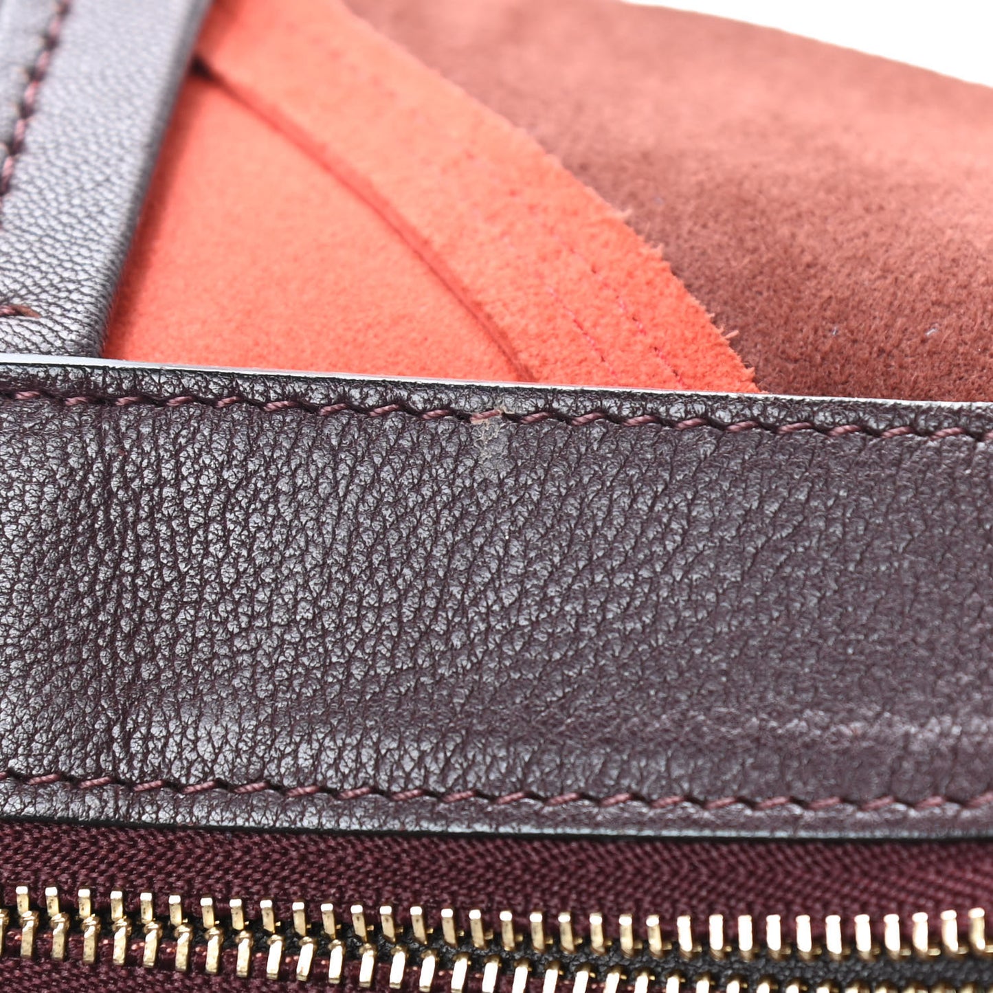 Lambskin Vertical Bi-Color Coeur Cabas Black Red