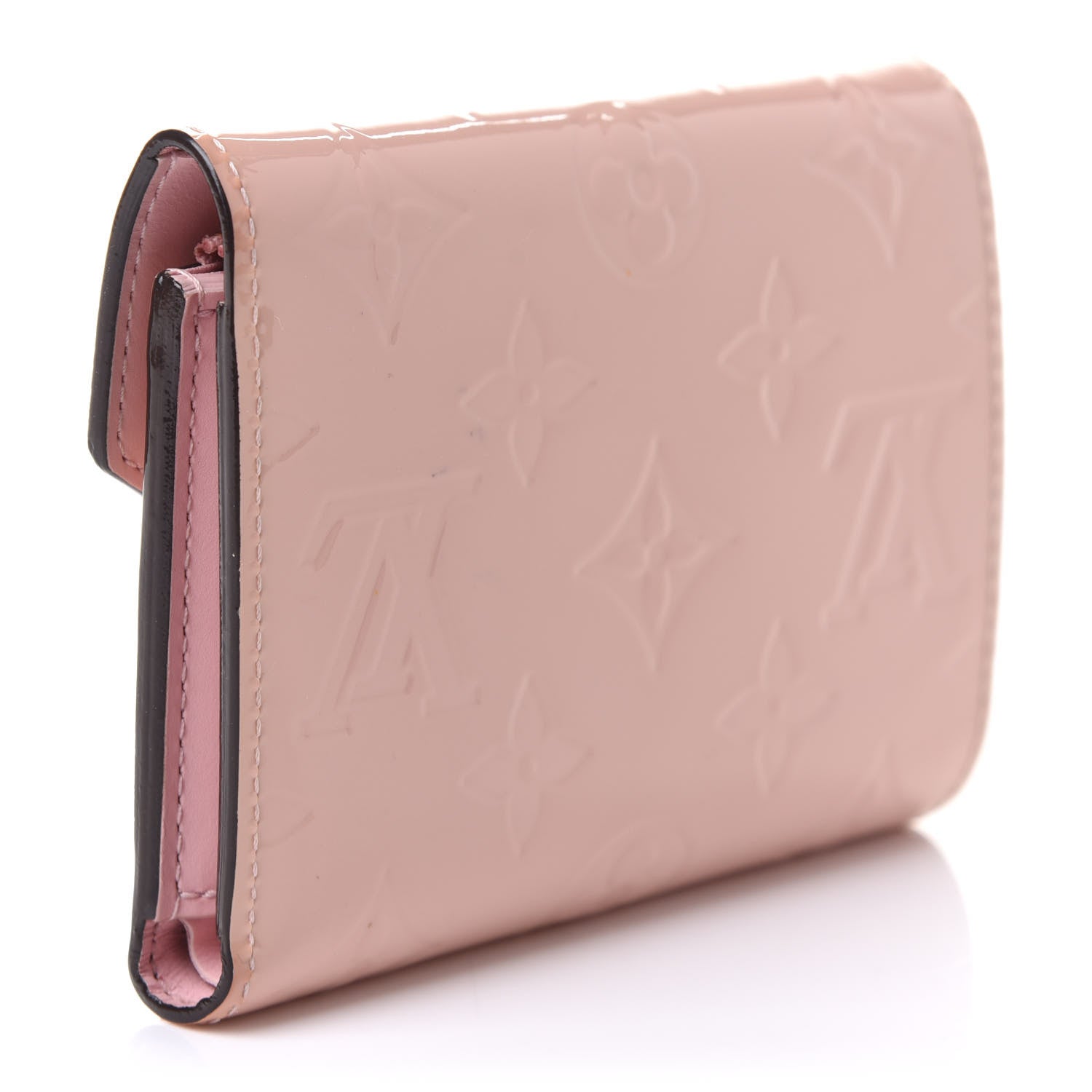 Louis Vuitton Vernis Victorine Wallet Rose Ballerine 3 of 9