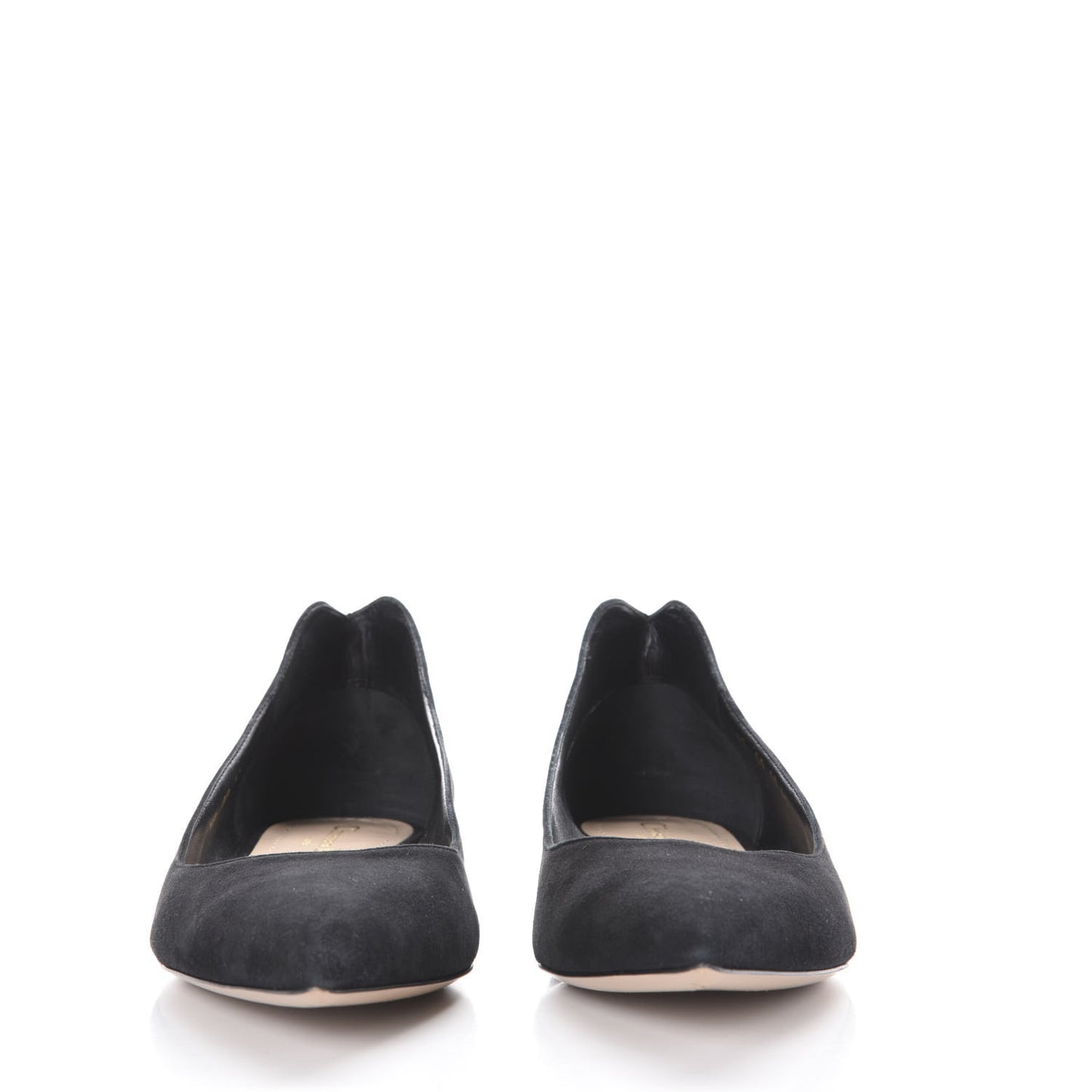 Suede Dior Amour Ballet Flats 41 Black