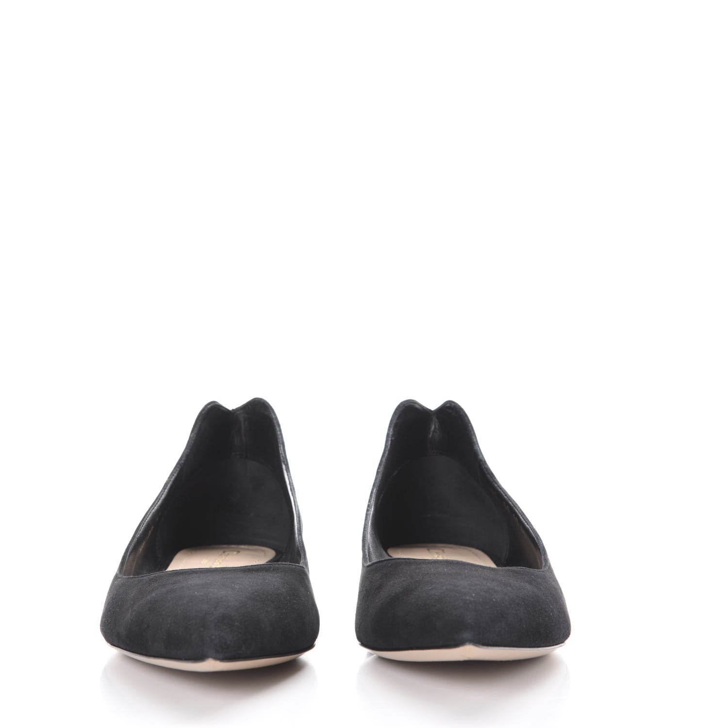 Christian Dior Suede Dior Amour Ballet Flats 41 Black 2 of 9