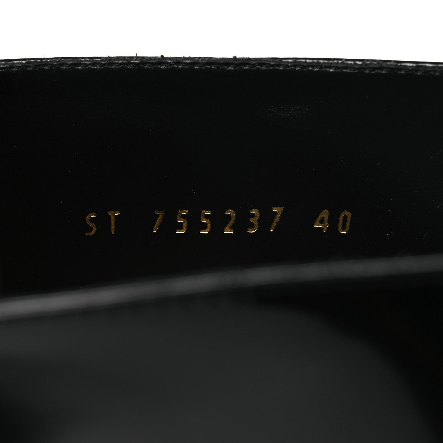 Saint Laurent Vitello Ruinart Hunt 25 Boots 40 Black 10 of 13