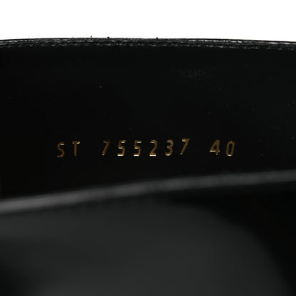 Saint Laurent Vitello Ruinart Hunt 25 Boots 40 Black 10 of 13