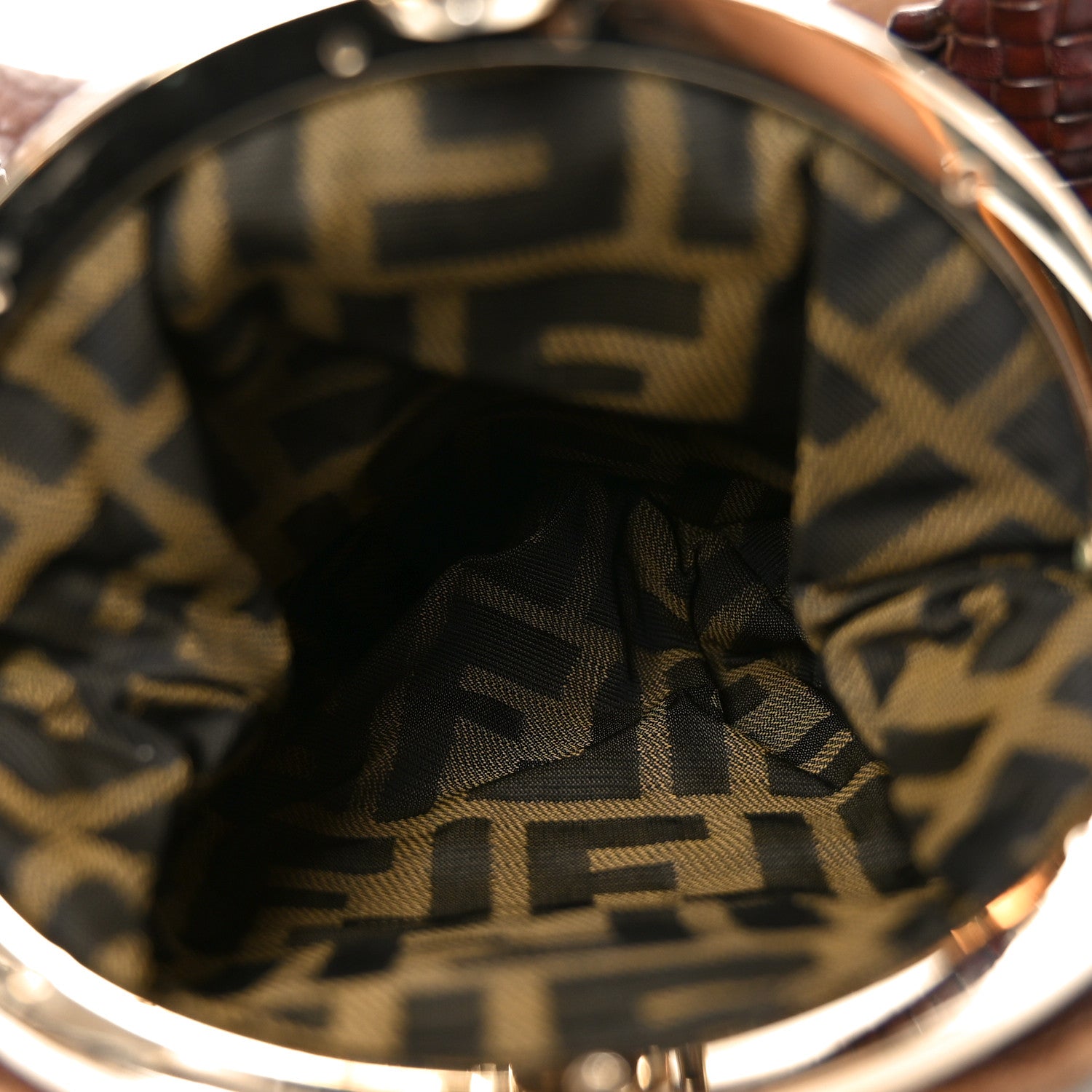 Fendi Nappa Nuvolata Spy Cognac 7 of 10