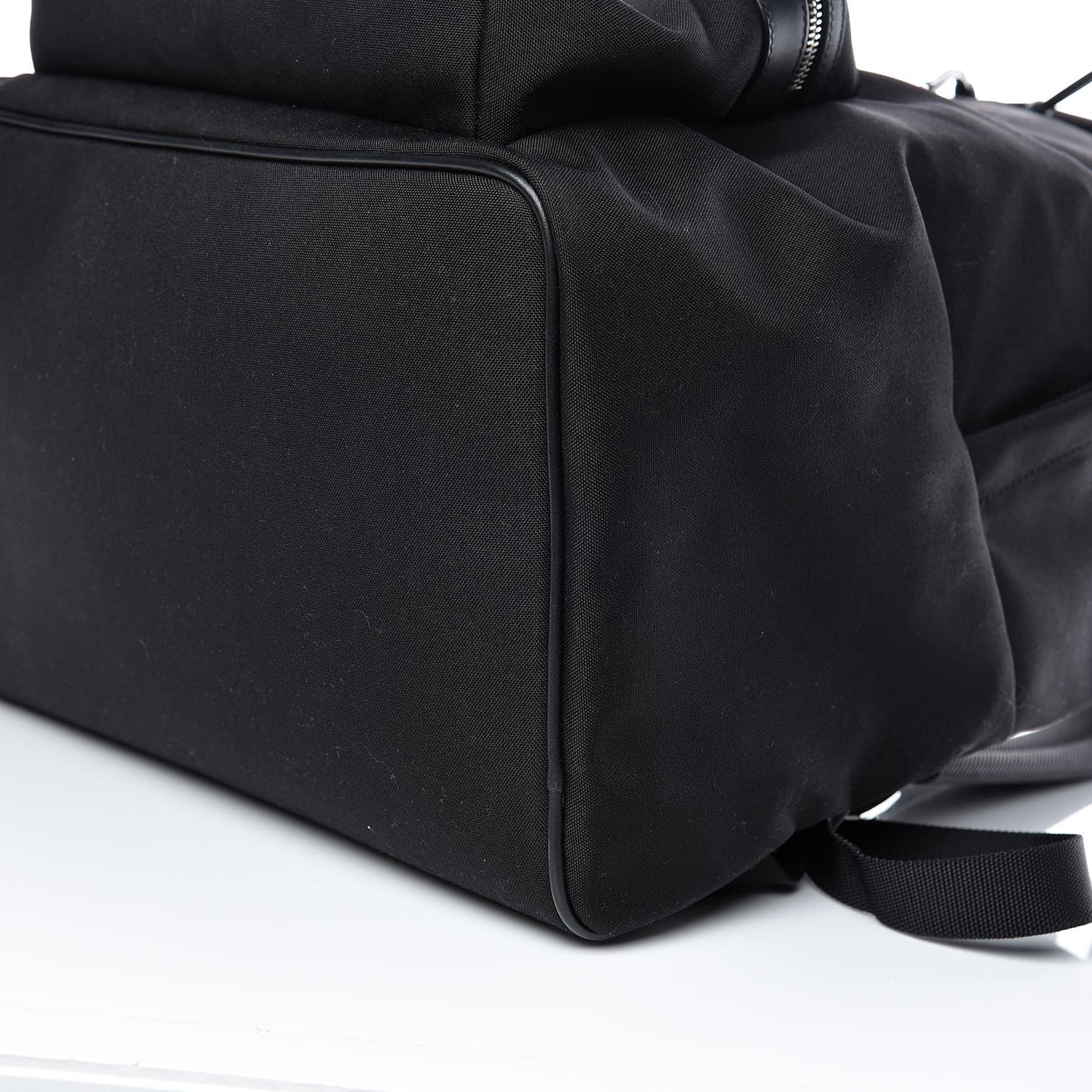 Canvas Nylon Giant City Backpack Black