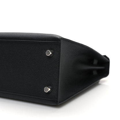 Hermes Epsom Kelly Sellier 25 Black 10 of 10
