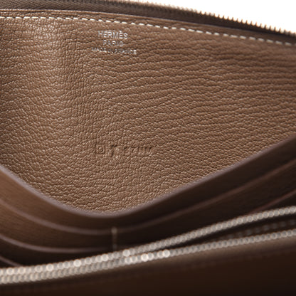 Hermes Chevre Mysore Azap Wallet Etoupe 7 of 12