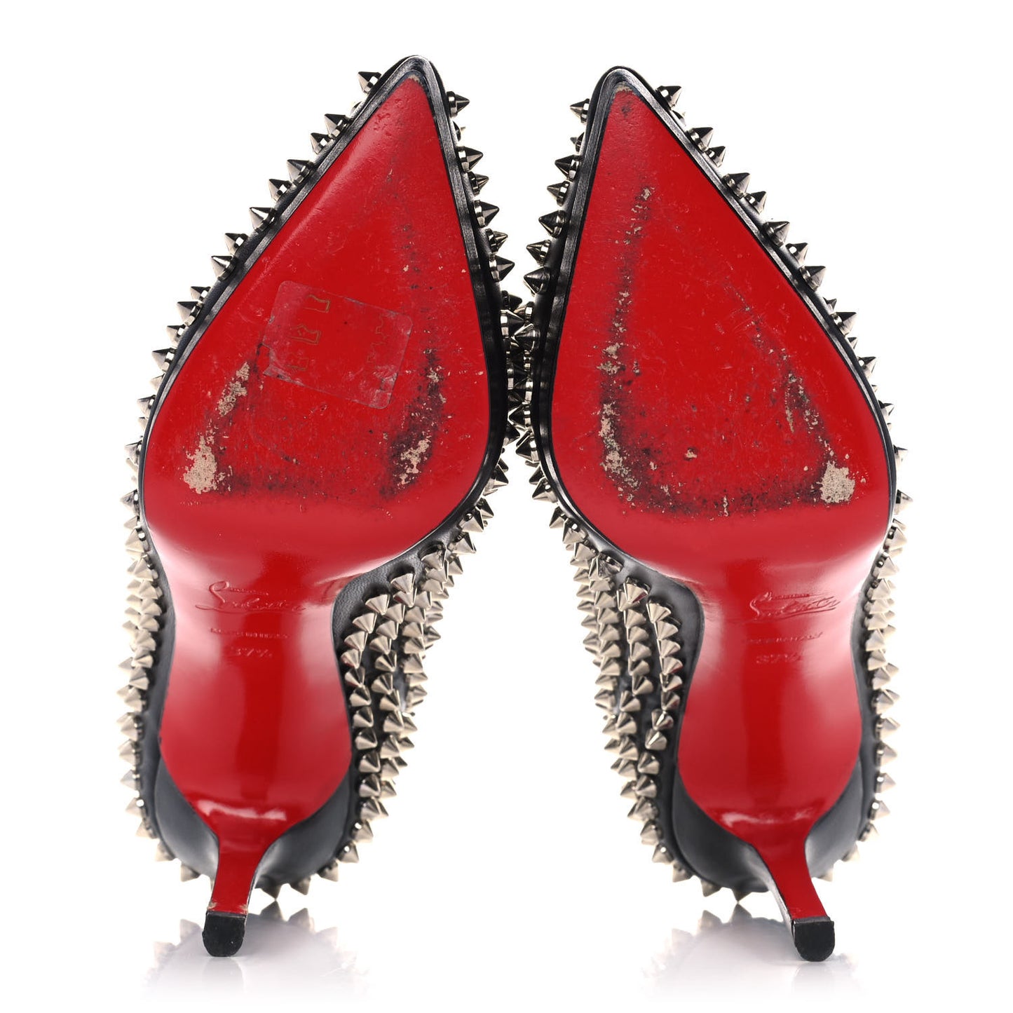 Nappa Pigalle Plato Spikes 120 Pumps 37.5 Black