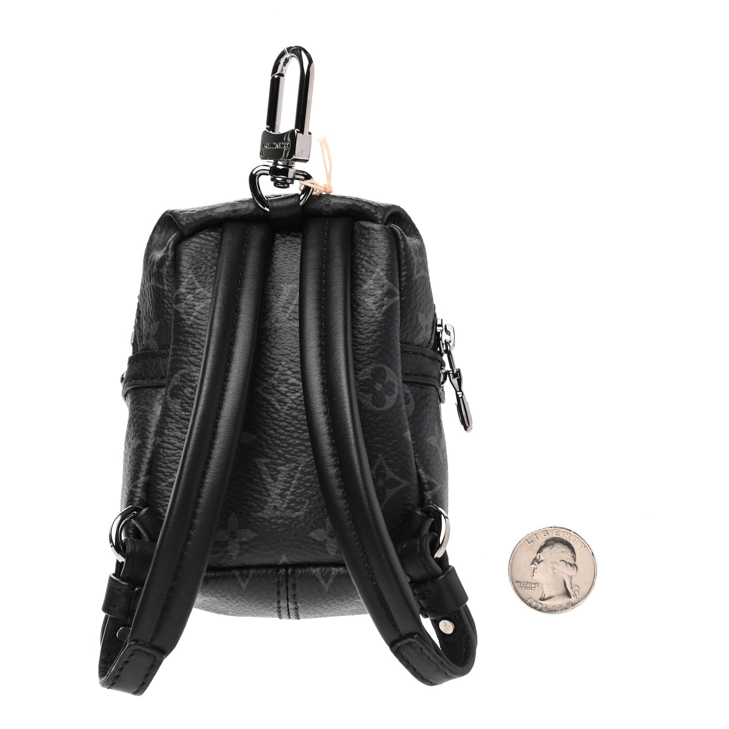 Louis Vuitton Monogram Eclipse Backpack Bag Charm 2 of 6