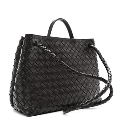 Bottega Veneta Nappa Intrecciato Medium Andiamo Shoulder Bag Fondant 3 of 9