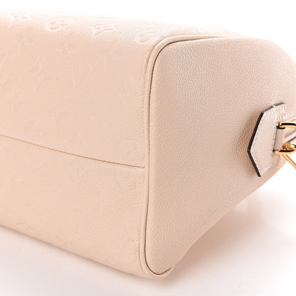Louis Vuitton Empreinte Speedy Bandouliere 25 NM Creme 8 of 9