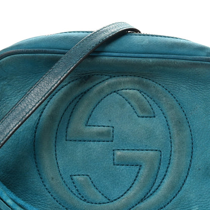 Gucci Vitello Range Small Soho Disco Bag Deep Cobalt 8 of 14