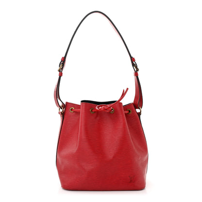 Louis Vuitton Epi Petit Noe Red 1 of 11