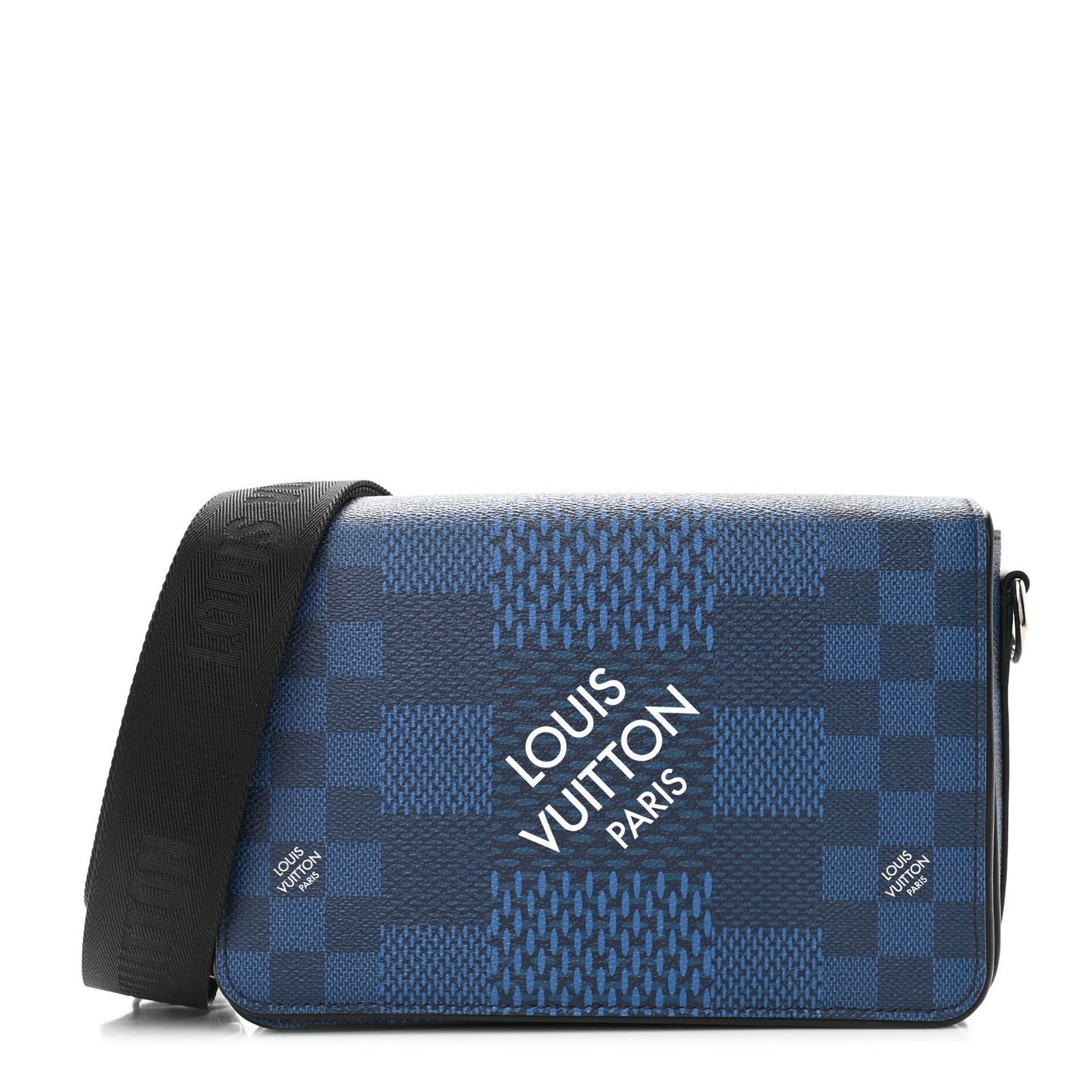 Damier 3D Studio Messenger Navy