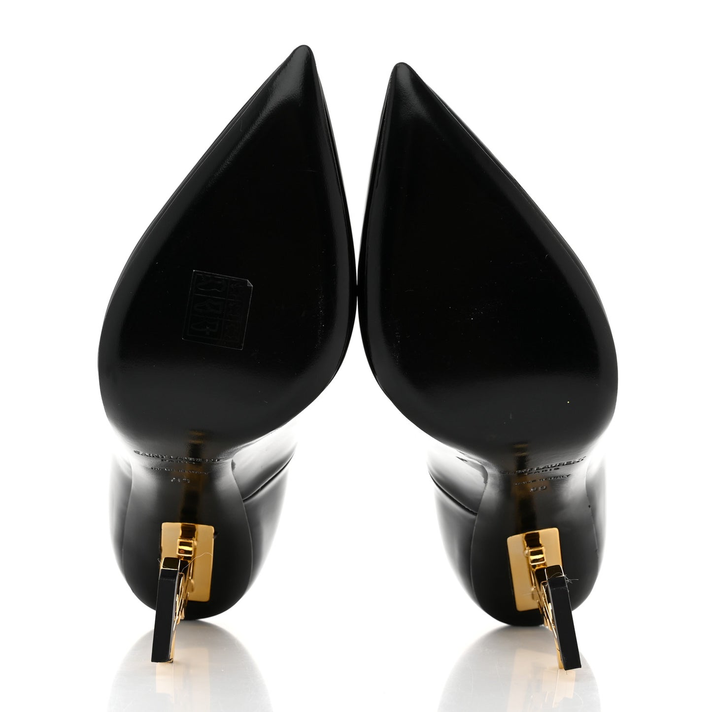 Patent Opyum 110 Pumps 39 Black Gold