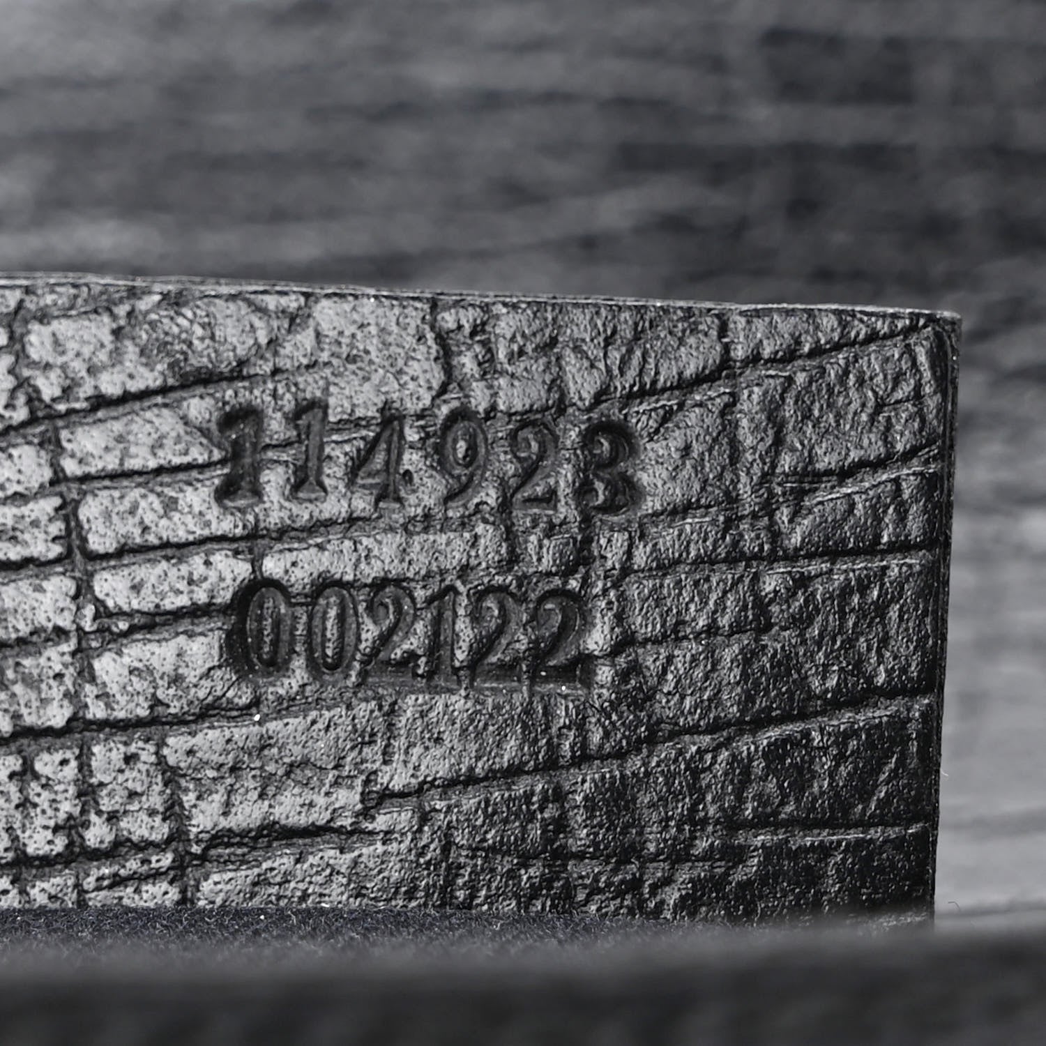 Gucci Monogram Horsebit Chain Clutch Black 7 of 10