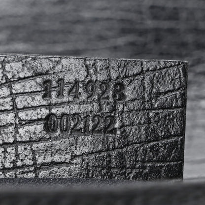 Gucci Monogram Horsebit Chain Clutch Black 7 of 10