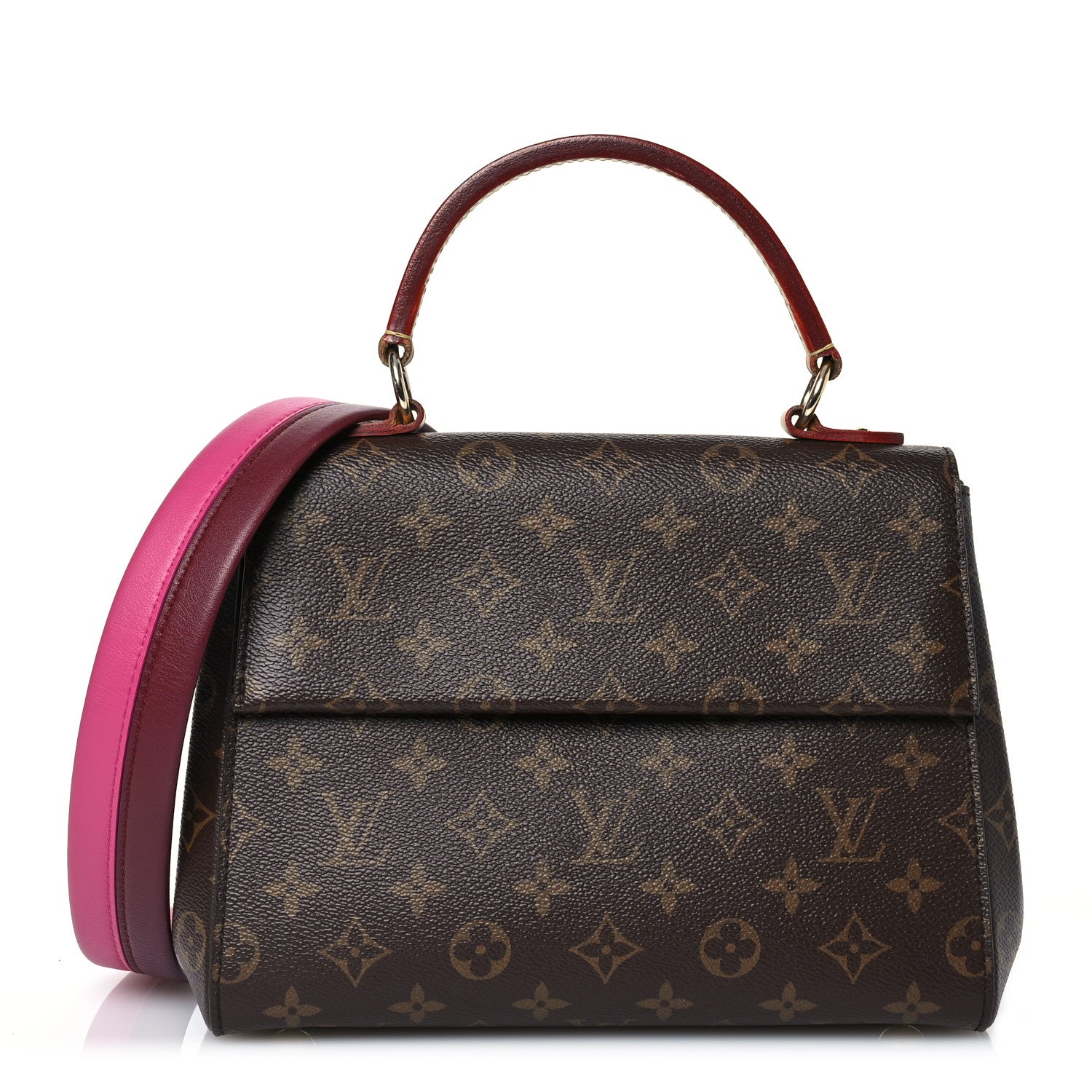 Louis Vuitton Monogram Cluny BB Bordeaux Fuchsia 1 of 19