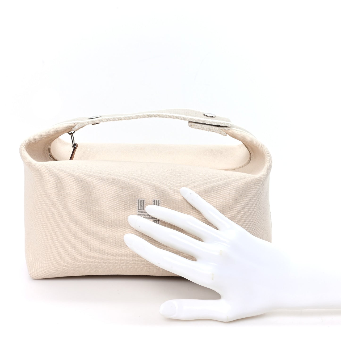Canvas Large Bride-A-Brac Pouch Natural Natural