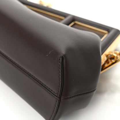 Fendi Shiny Nappa Small Fendi First Chocolate 11 of 12