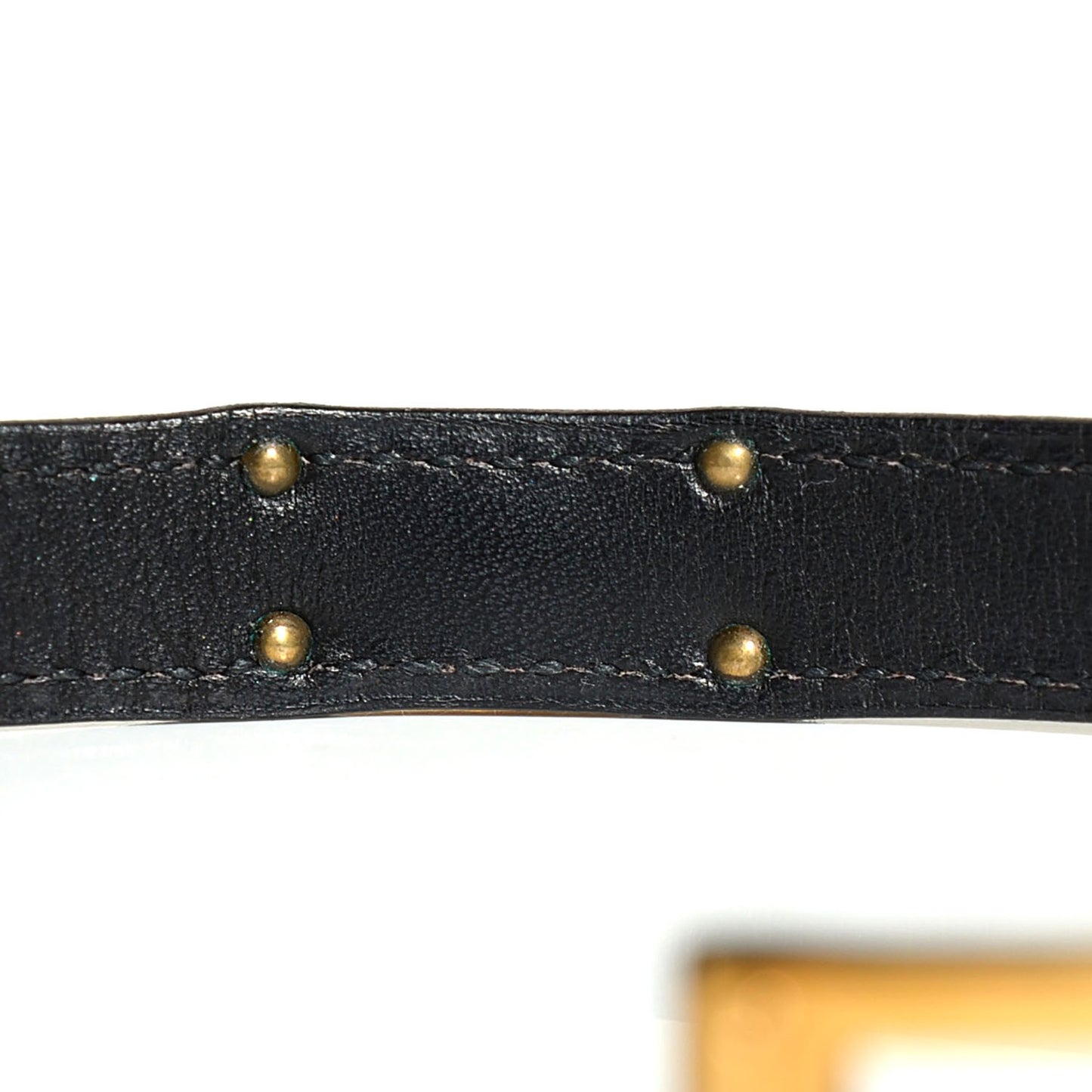 Box Kelly Double Tour Bracelet Small Black