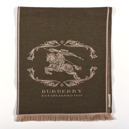 Burberry Prorsum Wool Scarf Brown 2 of 4