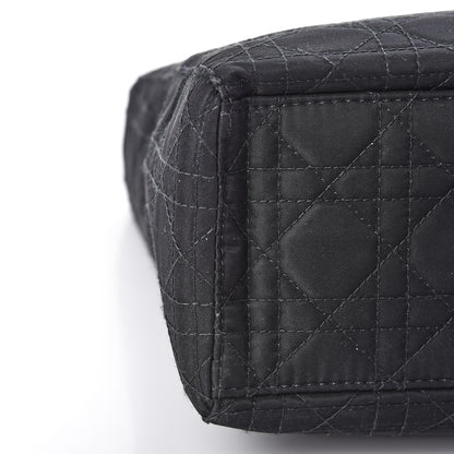 Christian Dior Nylon Cannage Large Lady Dior Black 8 of 10