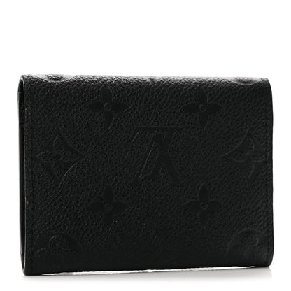 Louis Vuitton Empreinte Business Card Holder Black 3 of 8