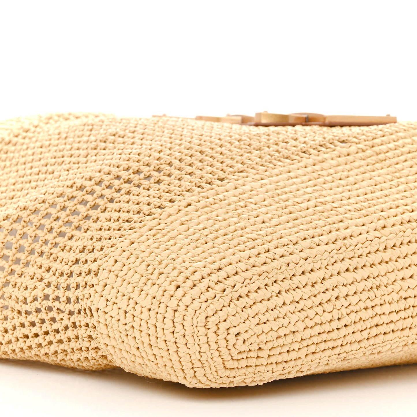 Raffia Icare Shopping Tote Natural