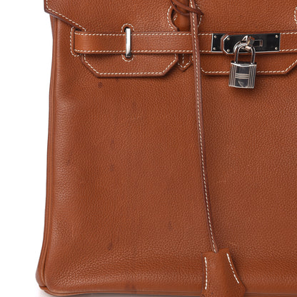 Hermes Natural Barenia Faubourg Birkin 35 Fauve 13 of 15
