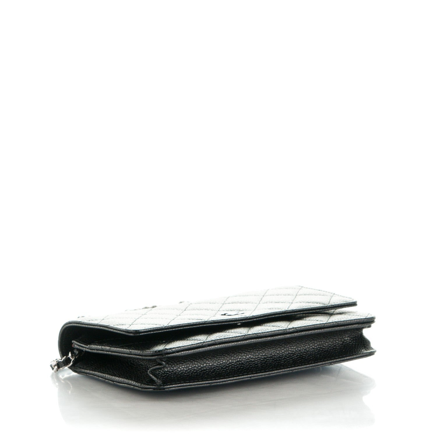 Chanel Caviar Quilted Wallet On Chain WOC Black 4 of 7
