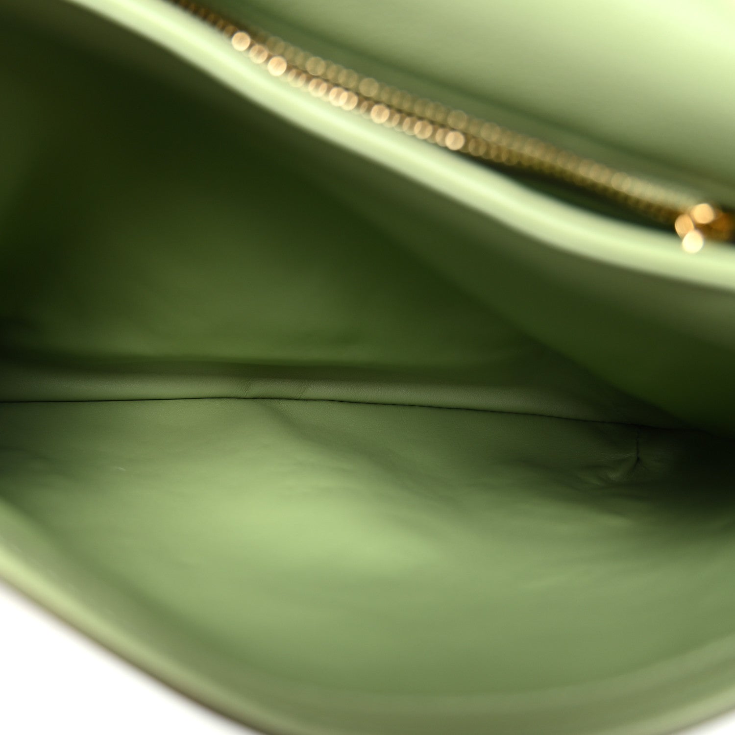 Gucci Roxy Calfskin Web Medium Blondie Top Handle Shoulder Flap Bag Salamander Green 5 of 11