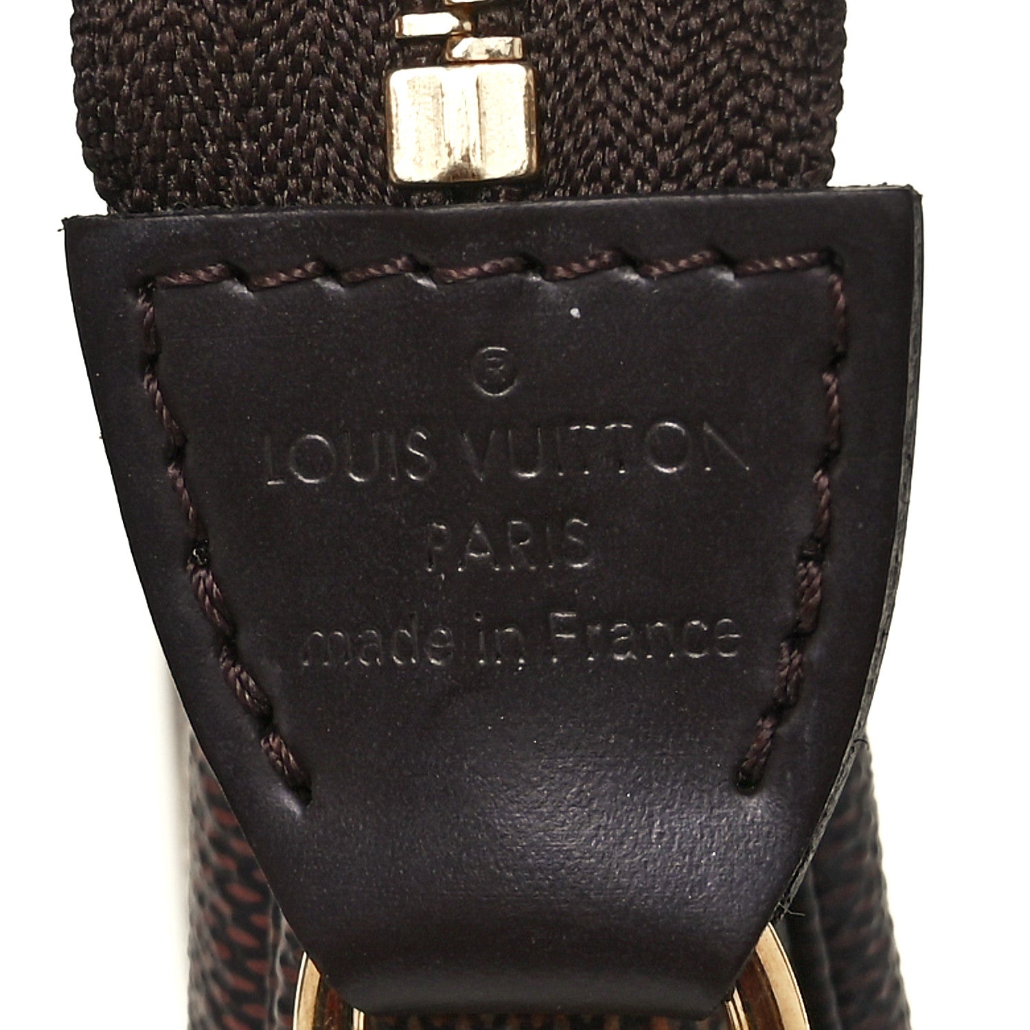 Louis Vuitton Damier Ebene Mini Pochette Accessories 6 of 9