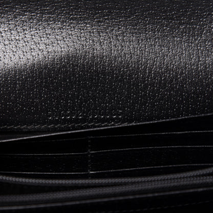 Gucci Calfskin Web Ophidia Wallet On Chain Black 7 of 11