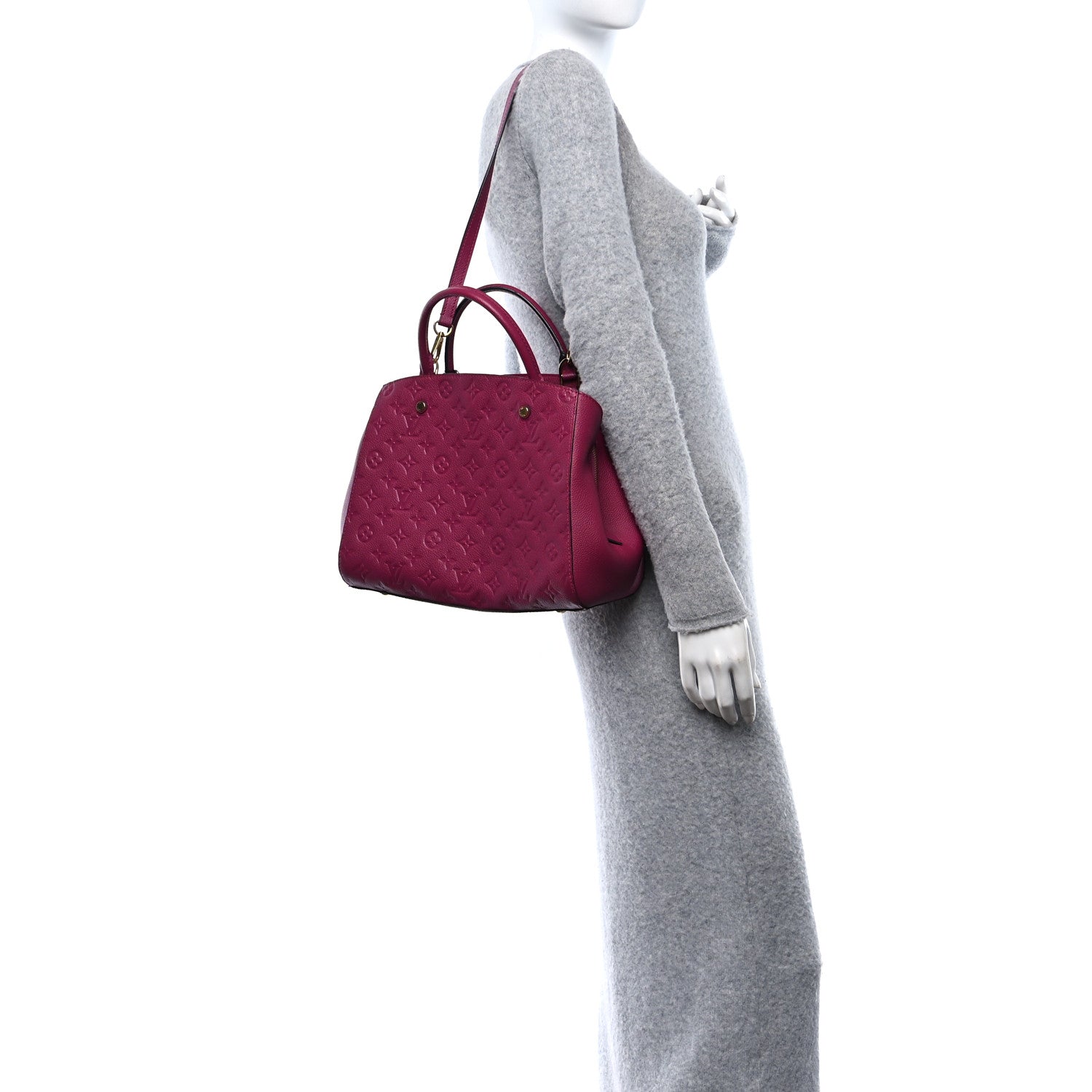 Louis Vuitton Empreinte Montaigne MM Grape 2 of 10