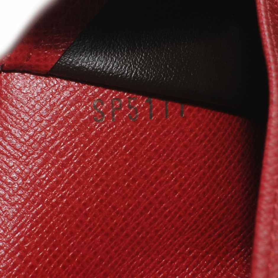 Monogram Josephine Wallet Red