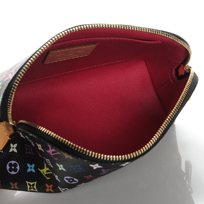 Louis Vuitton Monogram Multicolor Cosmetic Pouch Black Grenade 5 of 6