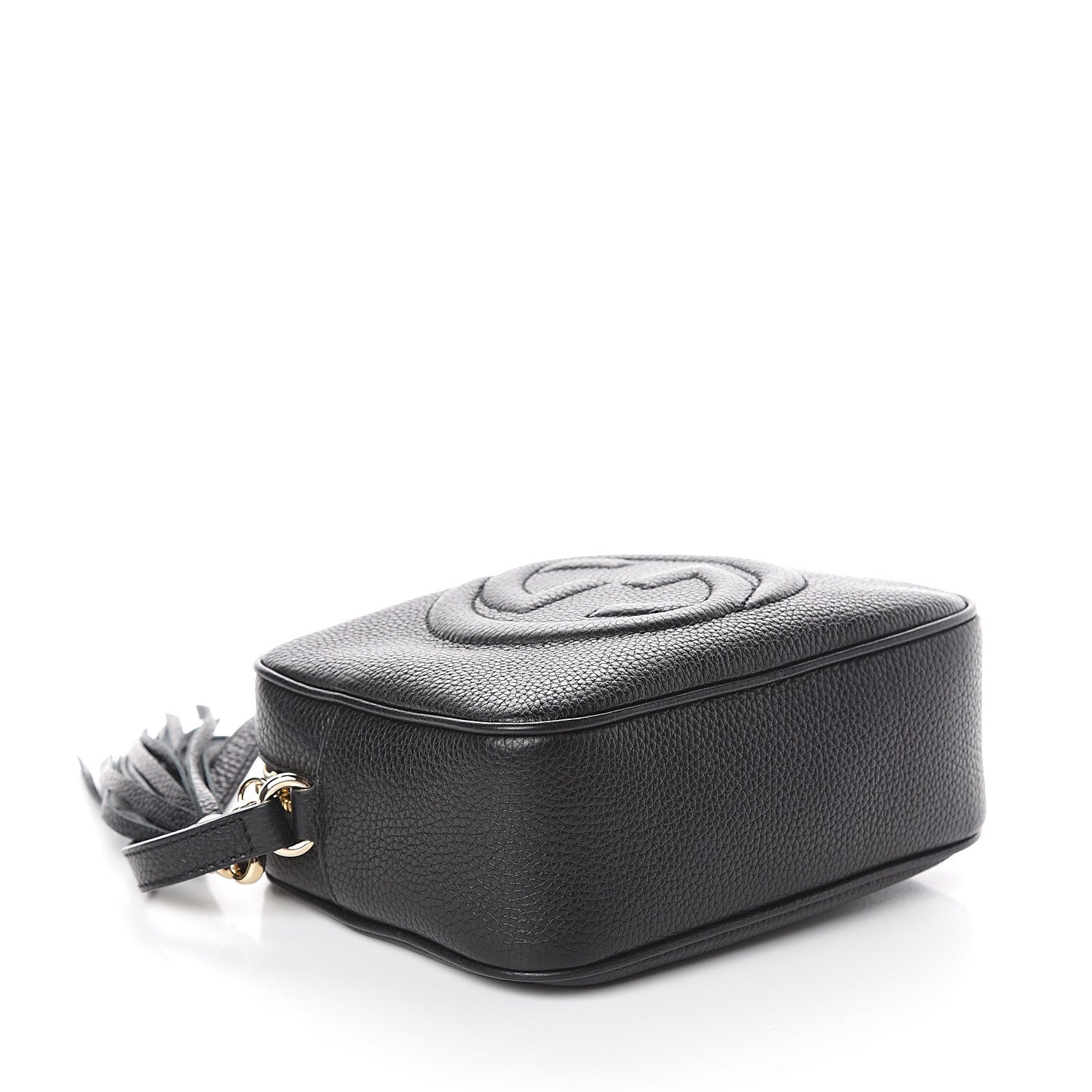 Gucci Pebbled Calfskin Small Soho Disco Bag Black 3 of 8