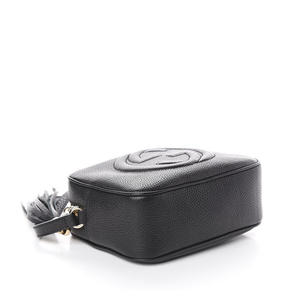 Gucci Pebbled Calfskin Small Soho Disco Bag Black 3 of 8
