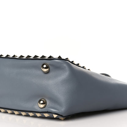 Valentino Garavani Vitello Mini Rockstud Tote Light Stone 7 of 7
