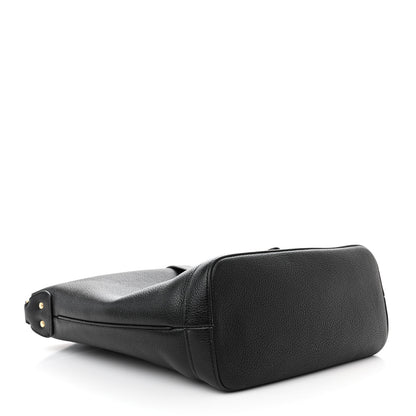 Celine Soft Grained Calfskin Medium Bucket Bag Black 4 of 12
