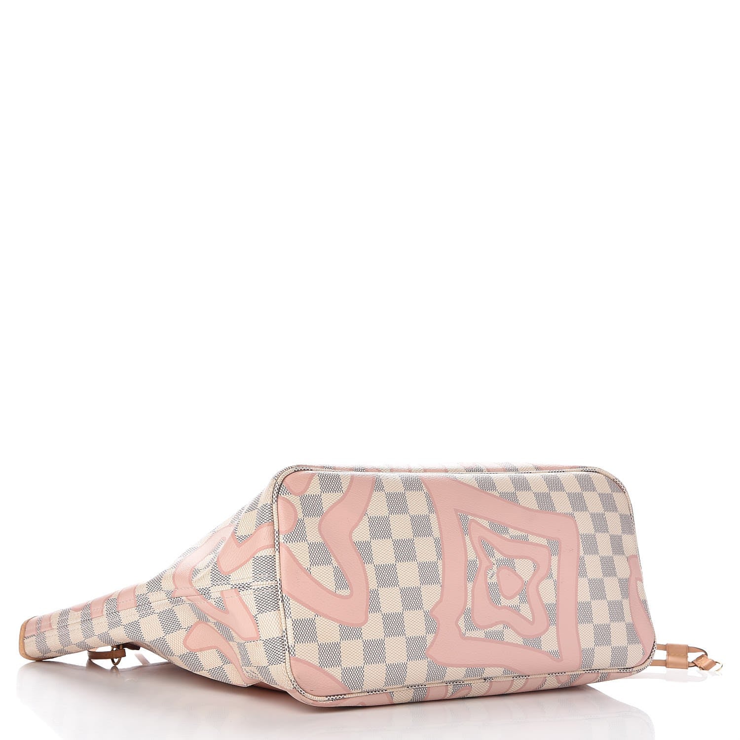 Louis Vuitton Damier Azur Tahitienne Neverfull MM 4 of 10