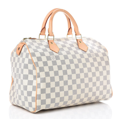 Louis Vuitton Damier Azur Speedy 30 3 of 9