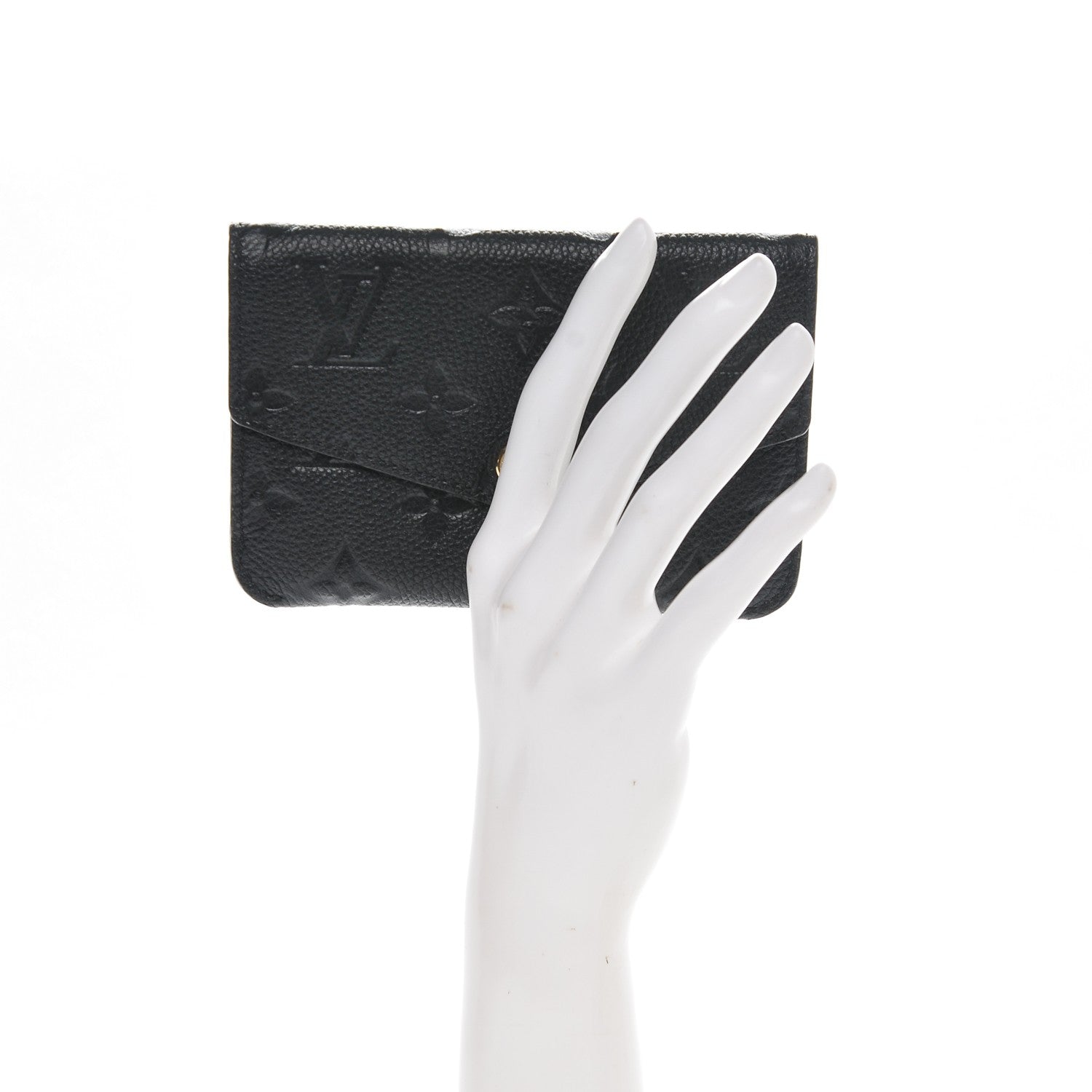 Louis Vuitton Empreinte Key Pouch Black 2 of 8