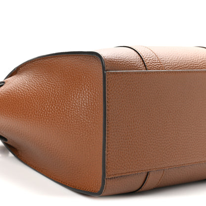 Mulberry Grain Vegetable Tanned Calfskin Small Zipped Bayswater Oak 8 of 11
