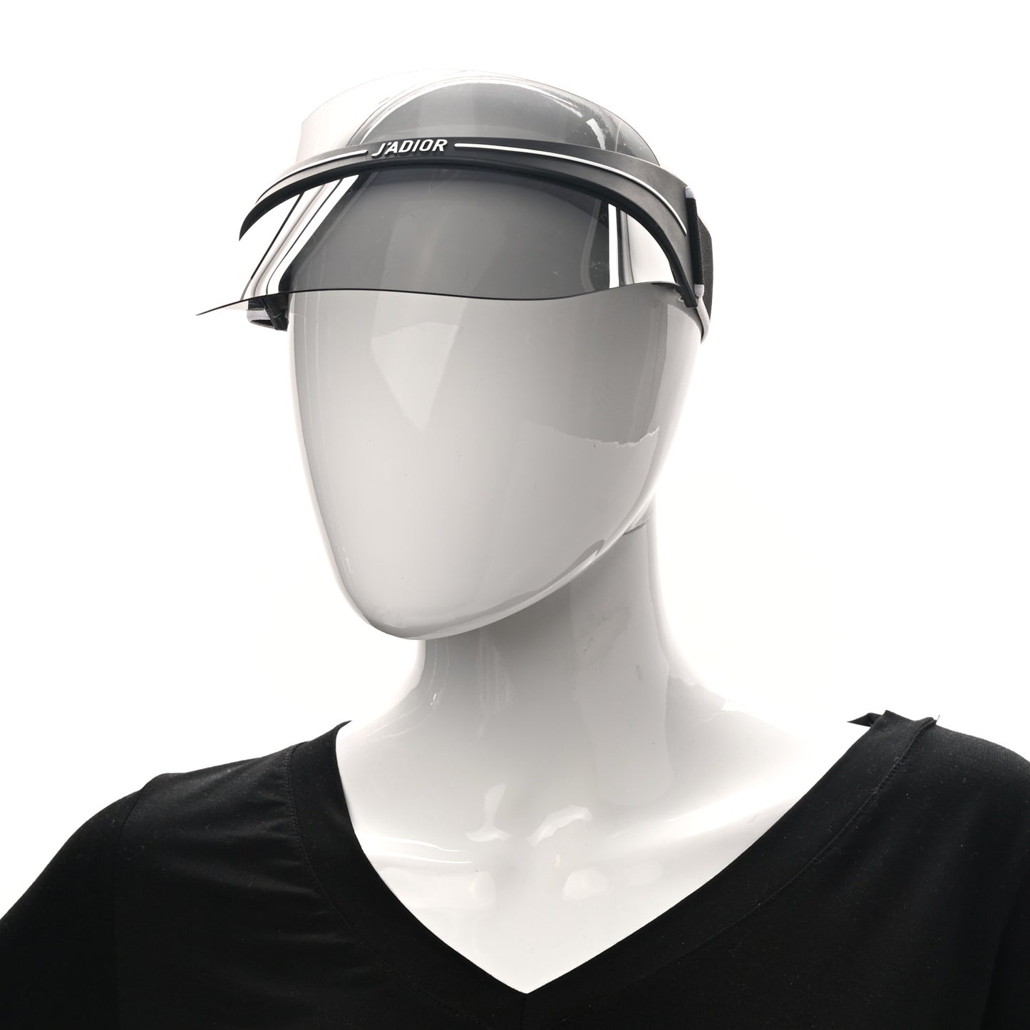 Mirrored DiorClub1 Sun Visor Black