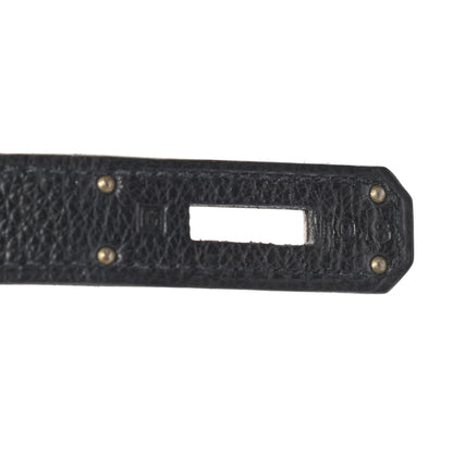 Hermes Togo Kelly Retourne 32 Black 8 of 9